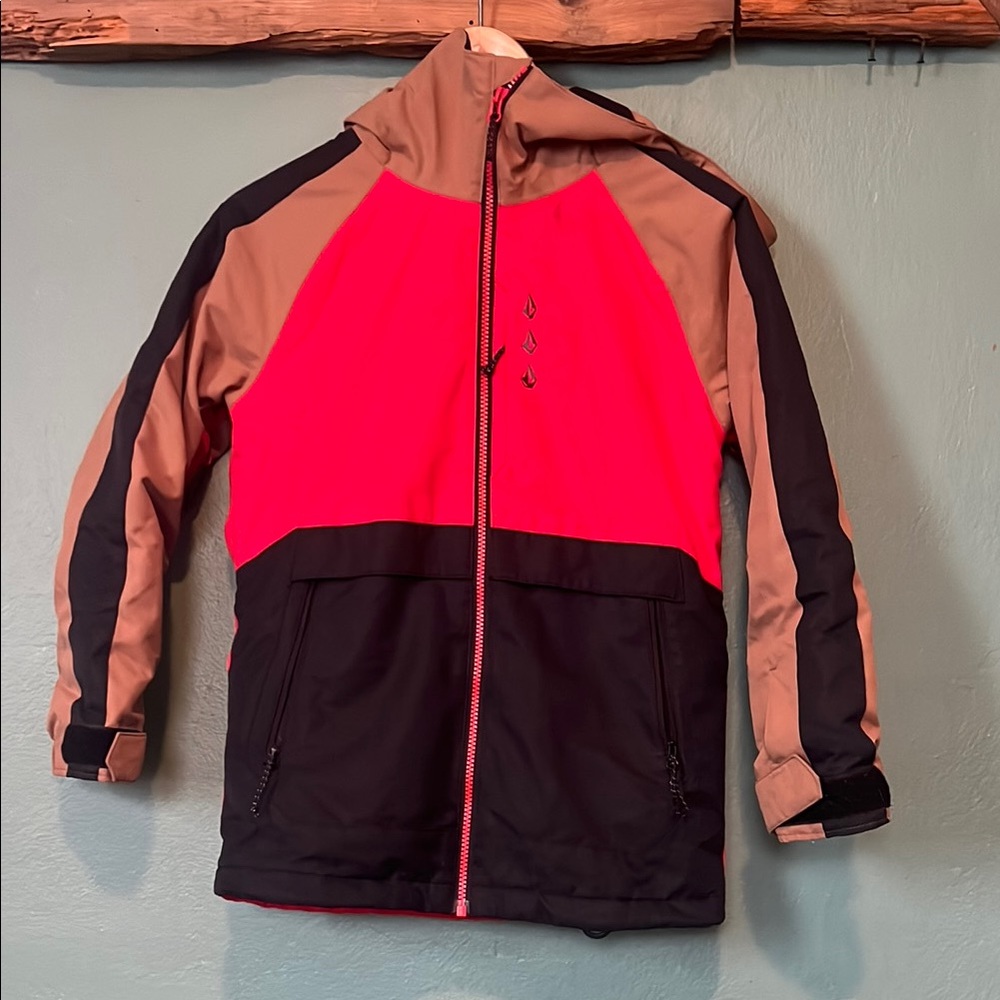 Volcom Kids Snowboarding Jacket and Overalls Size M/8Y